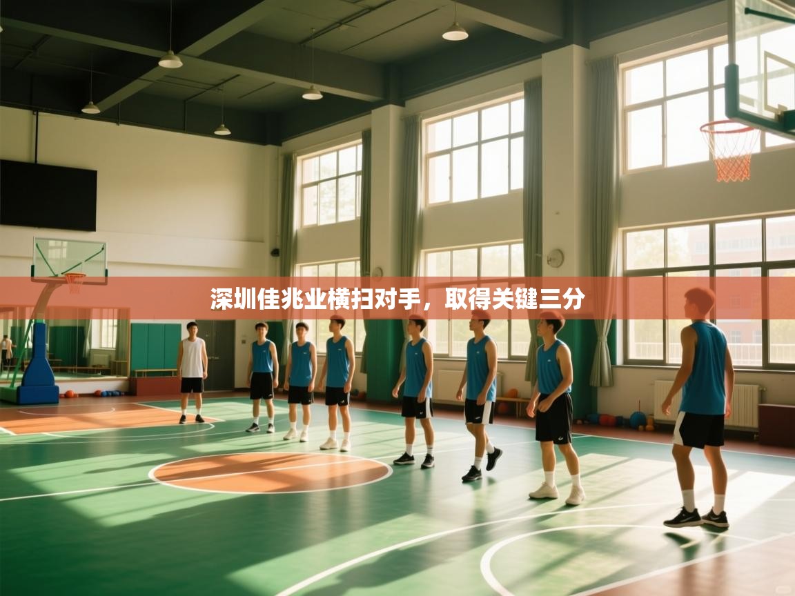深圳佳兆业横扫对手，取得关键三分  第1张